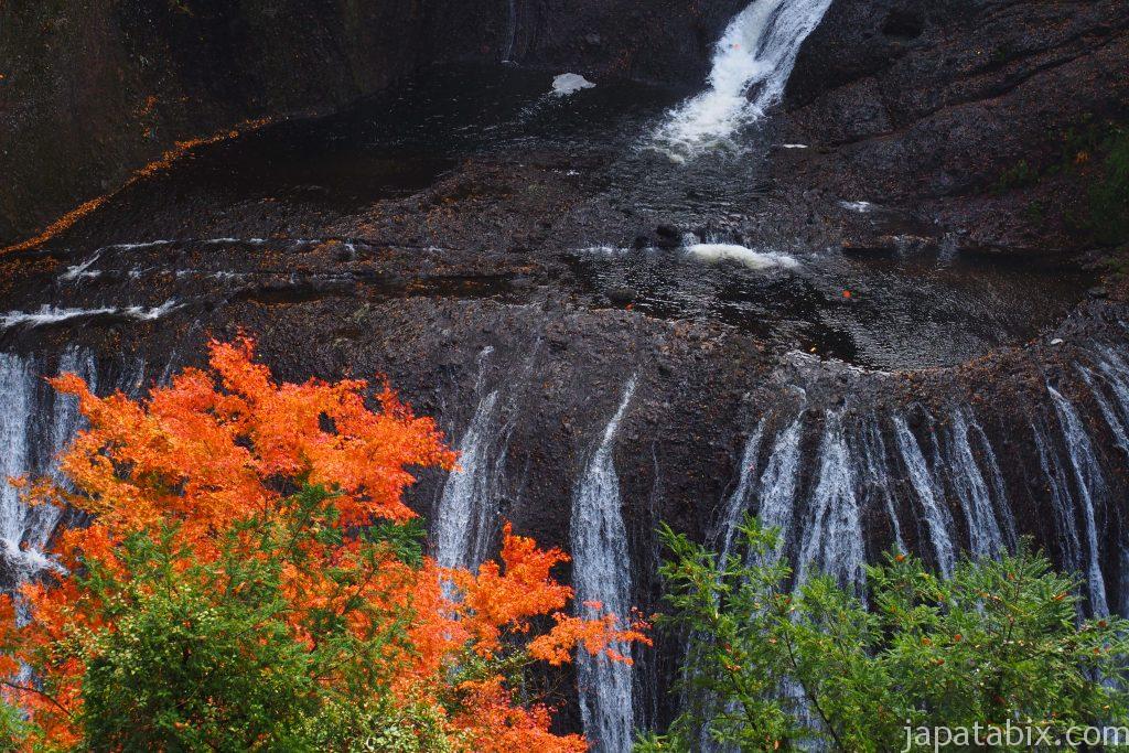 袋田の滝の紅葉