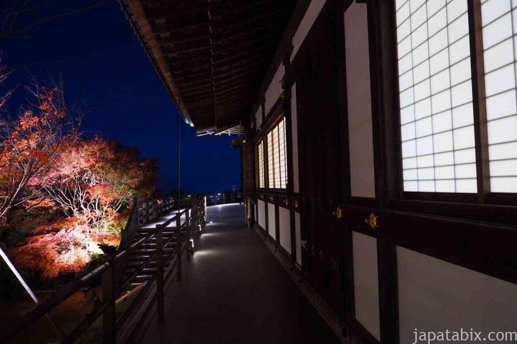 京都 将軍塚青龍殿の夜景