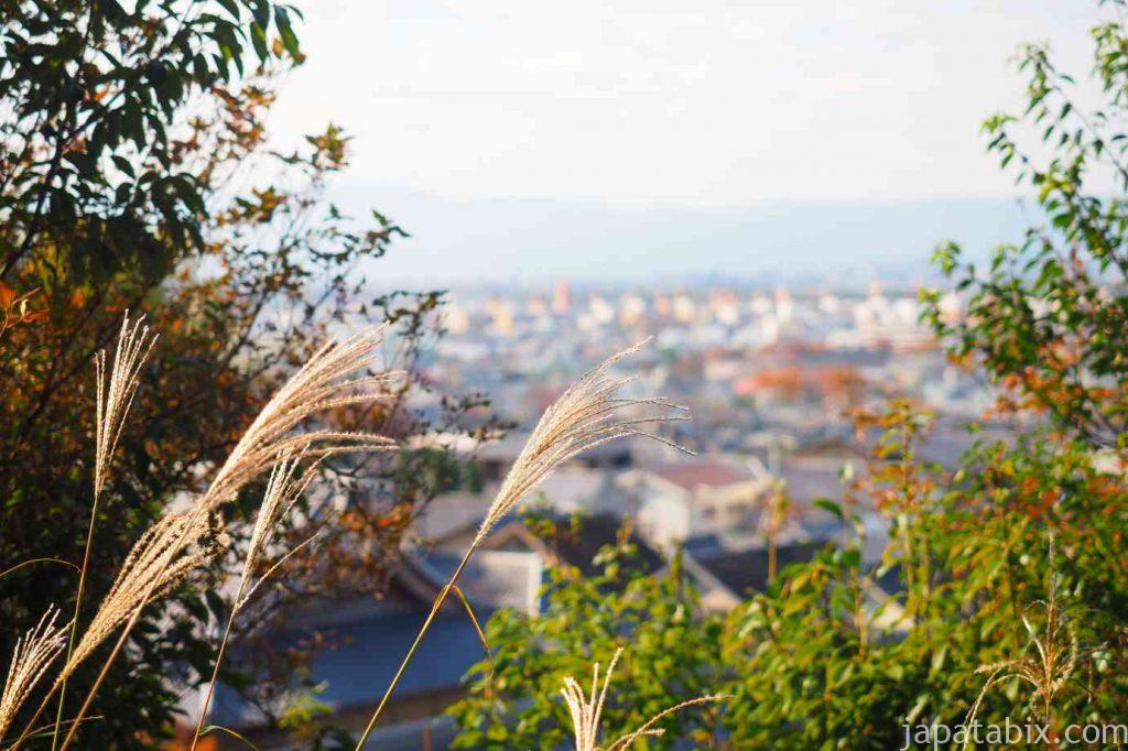 京都 圓光寺 高台から見る洛北の景色