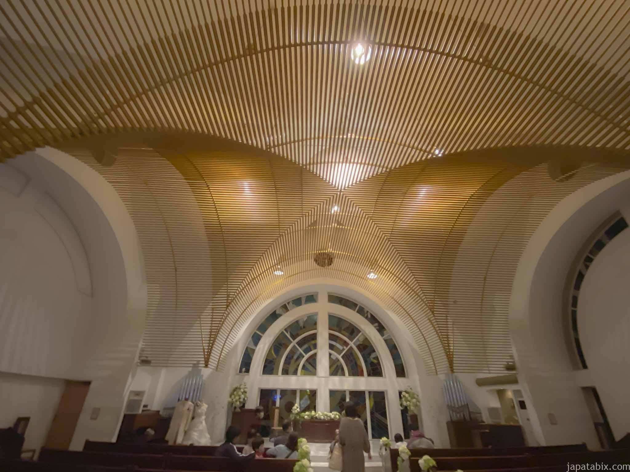 ホテルサンバレー那須 太陽の教会のプロジェクションマッピング