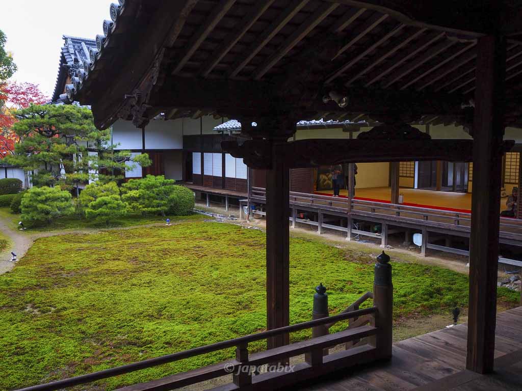 京都 随心院 庭園の紅葉